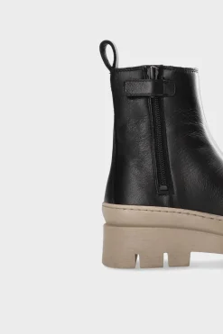 COPENHAGEN STUDIOS Stiefel-Cph686K Vitello Black/Nature