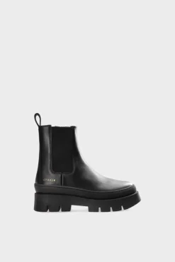 COPENHAGEN STUDIOS Stiefel-Cph686K Vitello Schwarz Schwarz