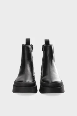 COPENHAGEN STUDIOS Stiefel-Cph686K Vitello Schwarz Schwarz