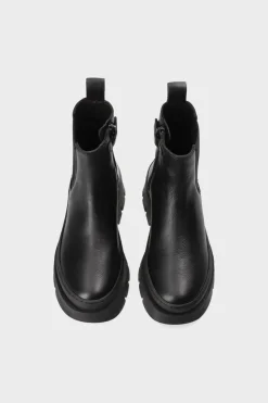 COPENHAGEN STUDIOS Stiefel-Cph686K Vitello Schwarz Schwarz