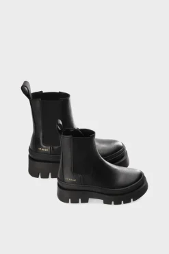 COPENHAGEN STUDIOS Stiefel-Cph686K Vitello Schwarz Schwarz