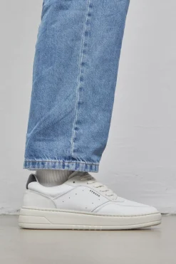 COPENHAGEN STUDIOS Sneaker-Cph1M Leather Mix Weis Schwarz