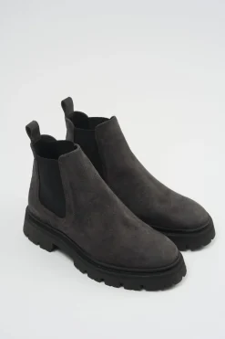 COPENHAGEN STUDIOS Stiefel-Cph128M Rough Suede Anthracite