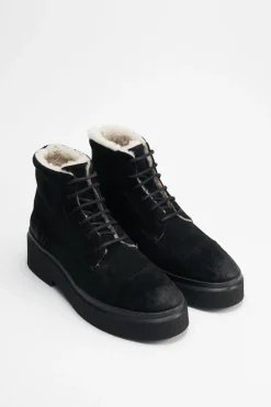 COPENHAGEN STUDIOS Stiefel-Cph519M Teddy Suede Schwarz