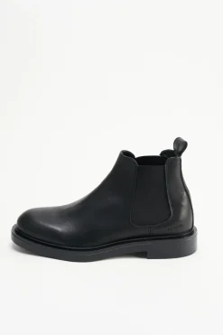 COPENHAGEN STUDIOS Stiefel-Cph465M Vitello Schwarz