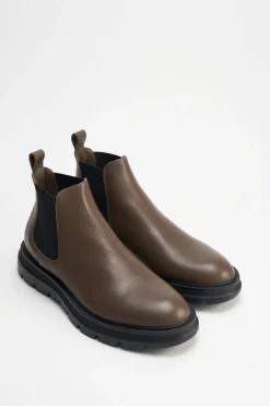 COPENHAGEN STUDIOS Stiefel-Cph514M Vitello Khaki