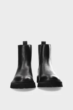 COPENHAGEN STUDIOS Stiefel-Cph127M Vitello Schwarz