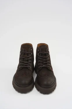 COPENHAGEN STUDIOS Stiefel-Cph179M Waxed Suede Schokolade